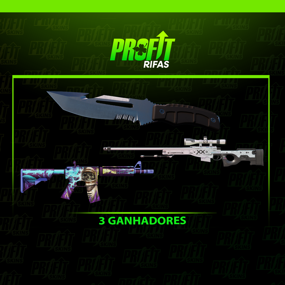 3 PREMIOS - SURVIVAL | AWP | M4